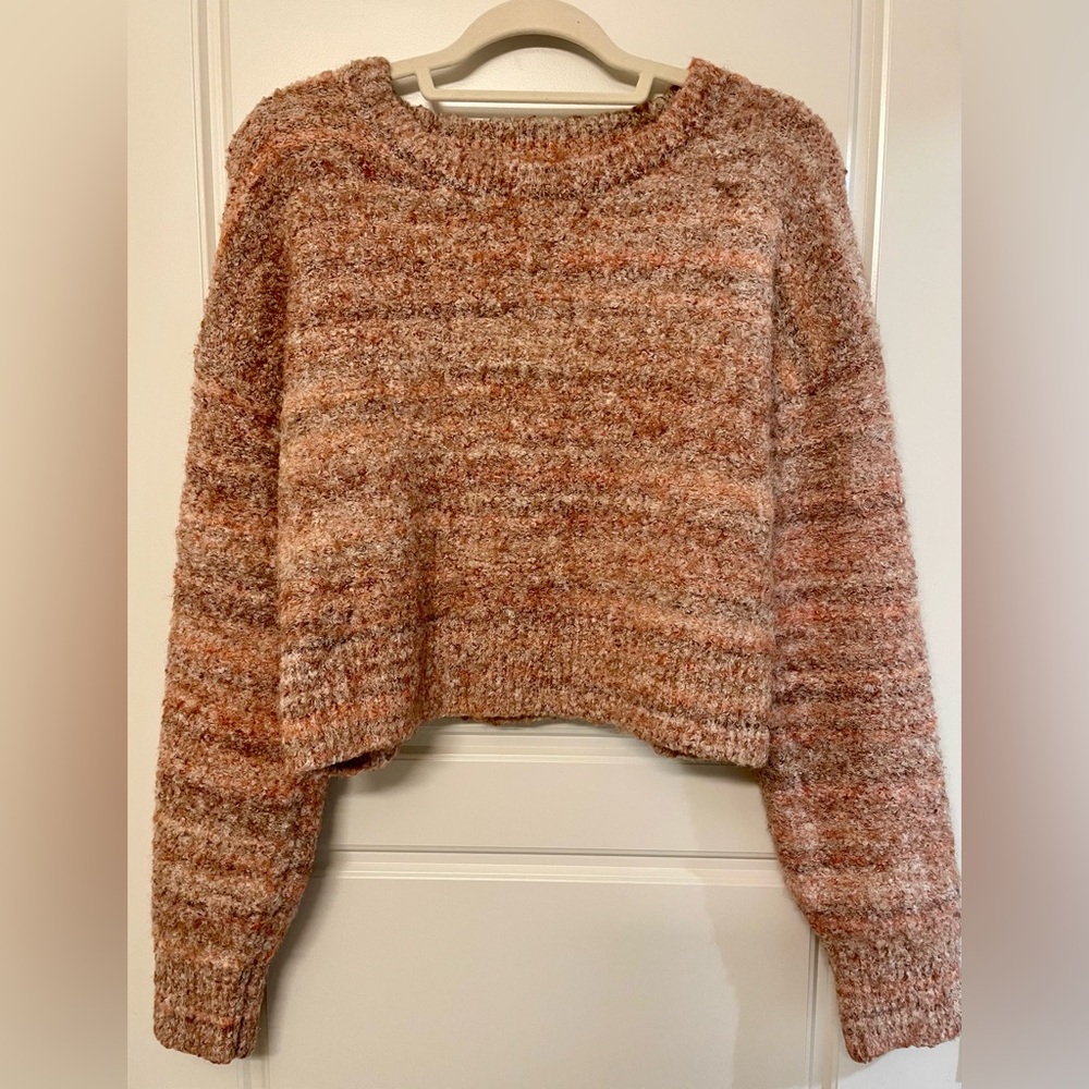 Happily Grey Warm Colorful Sweater